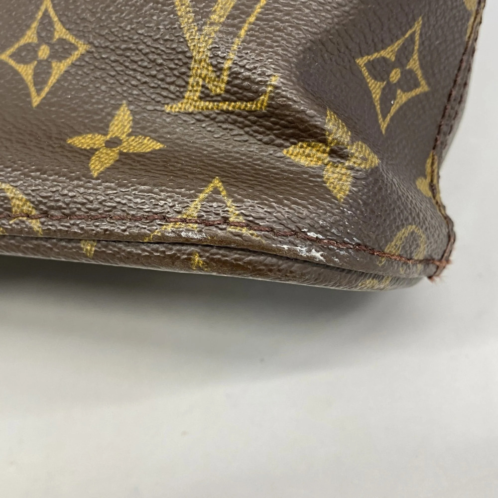 LOUIS VUITTON Authentic Brown Monogram Tote Bag - Picture 6 of 10